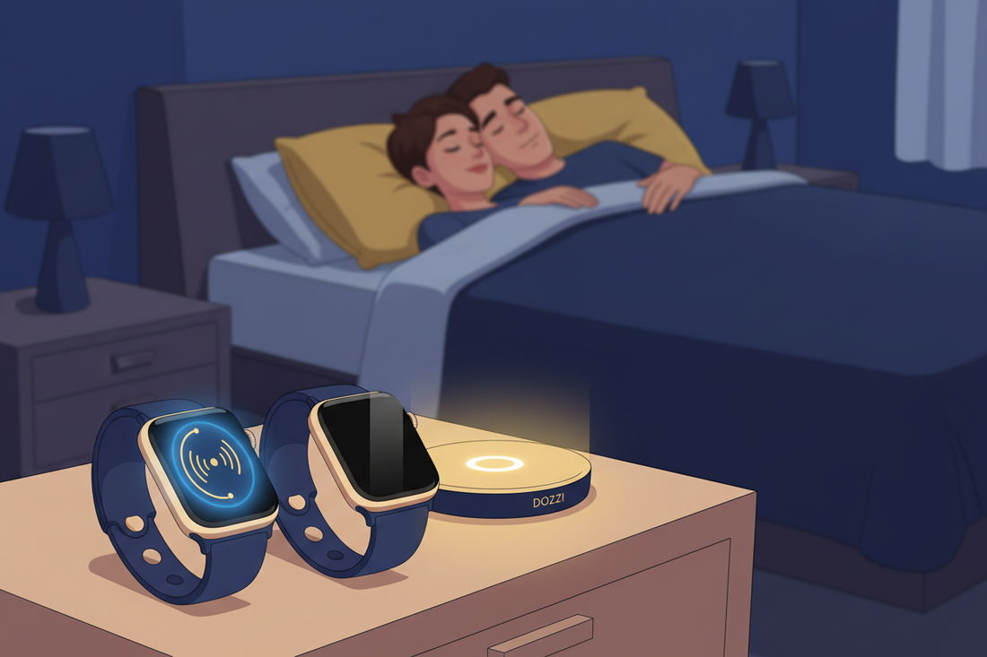 How Does Dozzi Route Alerts to One Parent's Apple Watch?