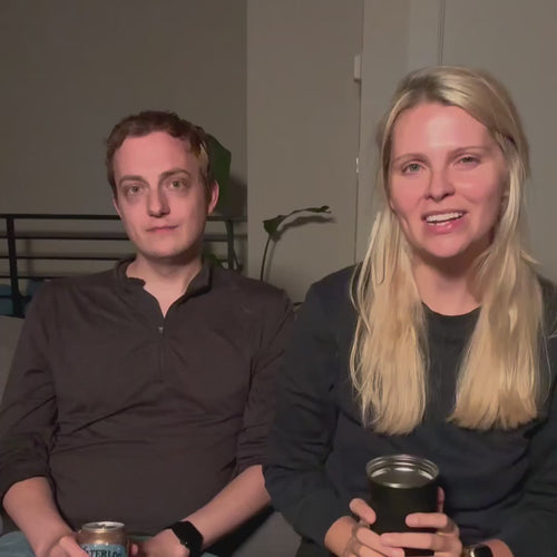Chanlyn and Jonathan, a Dozzi beta family, talk unscripted about splitting the night: before Dozzi it was always her who heard the kids, and the watch vibration is the only thing that reliably wakes him.